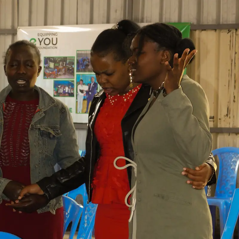 CFH Chapel members at a community gathering