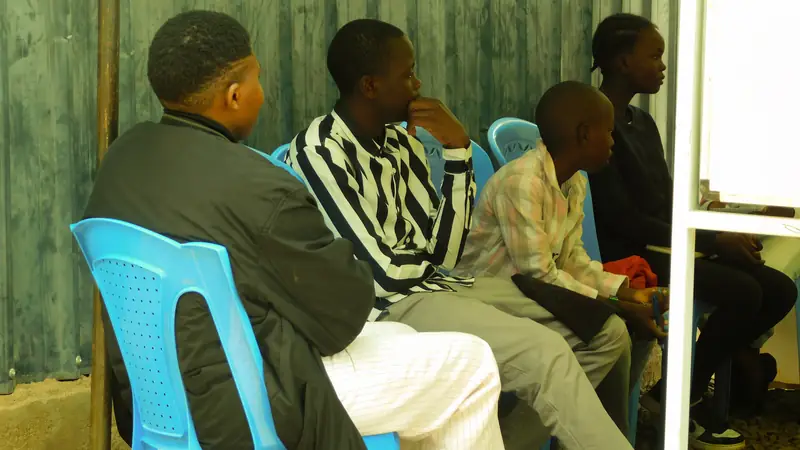 Young people at CFH Chapel